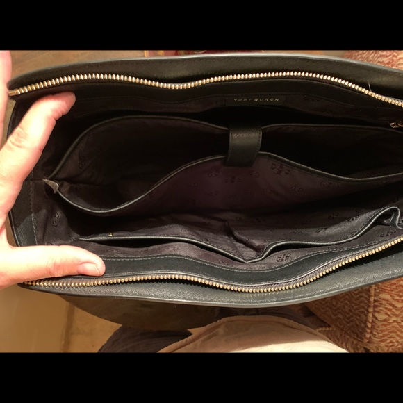 Large Tory Burch Emerson Top Zip Tote - Picture 8 of 12